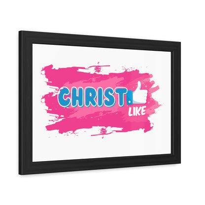 Christ LIKE👍 Framed Print