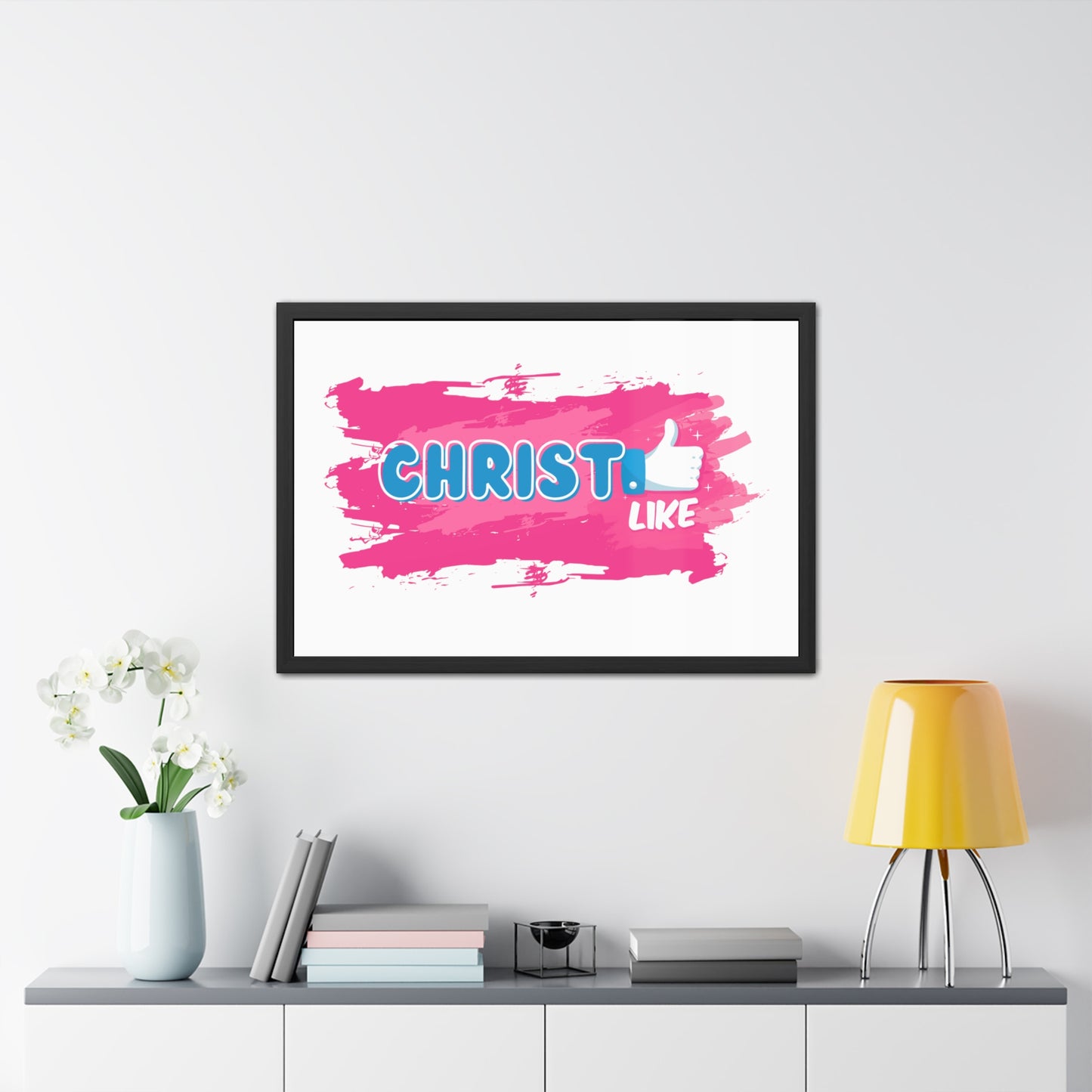 Christ LIKE👍 Framed Print